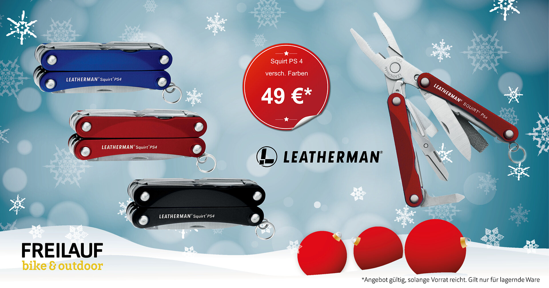 Leatherman-Multi-Tool Freilauf Outdoor Erlangen